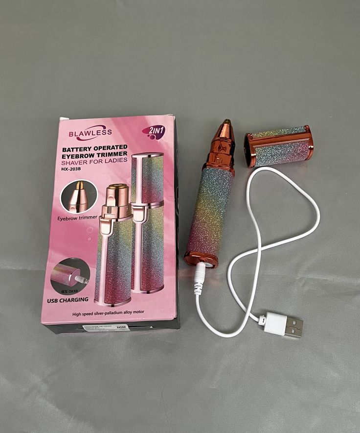 2 in 1 eyebrow trimmer