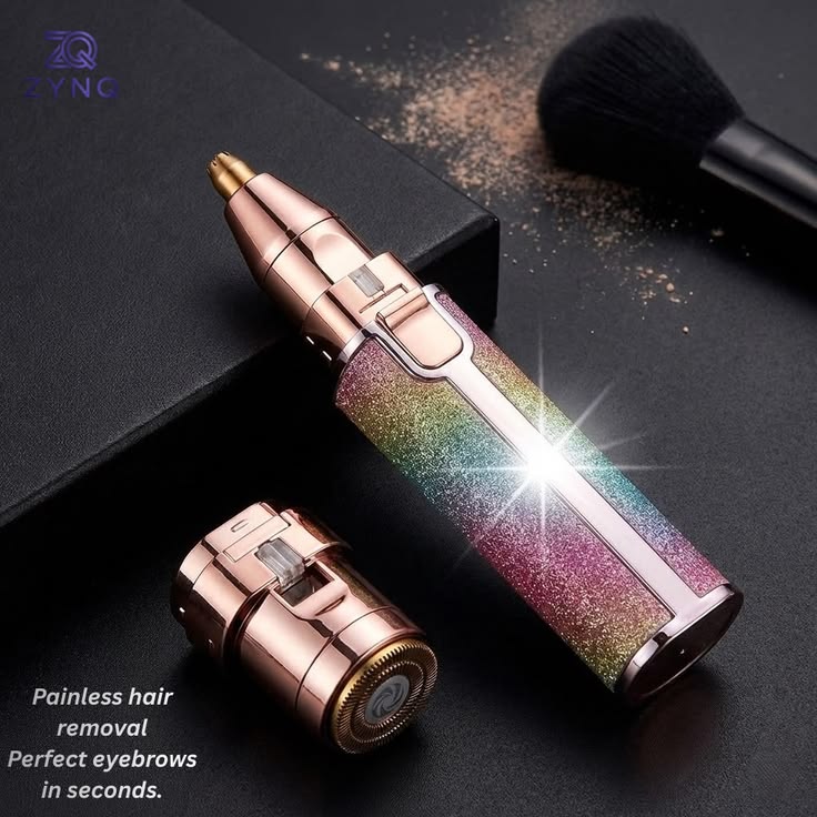 2 in 1 eyebrow trimmer